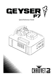Chauvet DJ Geyser P7 Quick Reference Manual