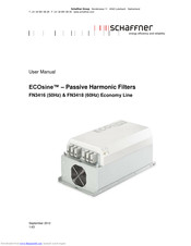 Schaffner ECOsine FN3418 User Manual