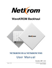 Netkrom WaveKrom Backhaul BH-1000-C User Manual