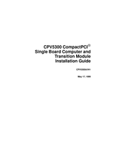 Motorola CPV5300 CompactPCI Installation Manual