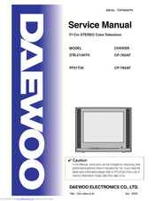 DAEWOO ELECTRONICS PF51T30 Service Manual