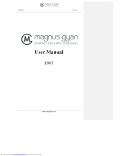 magnus gyan E90T User Manual