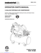 Industrial Air C031I Operator's & Parts Manual