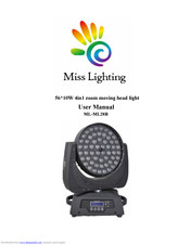 MISS LIGHTING ML-ML28B User Manual