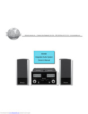 McIntosh MXA80 Owner's Manual