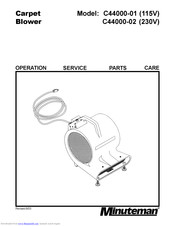 Minuteman C44000-01 Operation, Service And Parts Manual