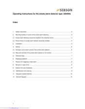 Sebson GS506G Operating Instructions Manual