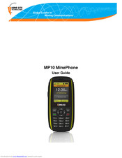 Mine Site MP10 MinePhone User Manual