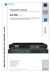Phoenix ILA-450 Instruction Manual