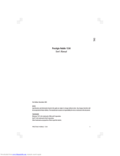 Prestigio Nobile 1530 User Manual