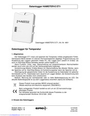 ELPRO Hamster-E ET1 Operating Manual