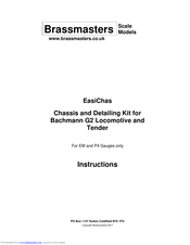 Brassmasters EasiChas Instructions Manual
