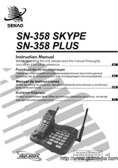 SENAO SN-358 PLUS Instruction Manual