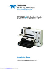 Teledyne MVX-7100 mL Installation Manual
