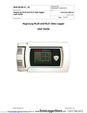 Rotronic HygroLog HL21 User Manual