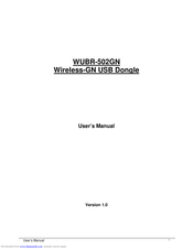 Sparklan WUBR-502GN User Manual