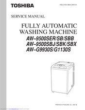 Toshiba AW-G9930S/G1130S Service Manual