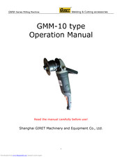GIRET GMM-10 Operation Manual