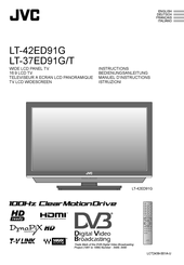 JVC LT-42ED91G Instructions Manual