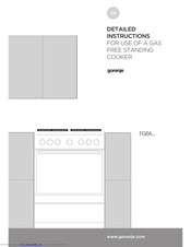 Gorenje FG6A Series Detailed Instructions