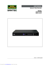 Santec SNVR-1812P User Manual