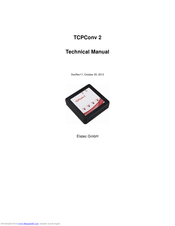 Elatec TCPConv 2 Technical Manual
