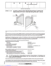 Serai KIT/A9 Instruction Manual