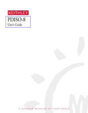 Keithley PDISO-8 User Manual