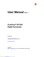 CruizCore XG1350 User Manual