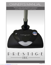 H-P Products Prestige Pro Owner's Manual