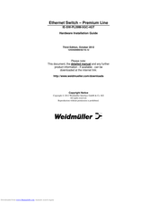 Weidmuller IE-SW-PL09M-5GC-4GT Hardware Installation Manual