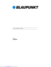 Blaupunkt 5B47M80 Series Instruction Manual