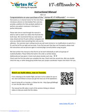 Vortex-RC VT-AllRounder Instructional Manual