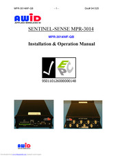 AWID MPR-3014WF-QB Installation & Operation Manual