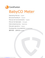 CareFusion BabyCO Operating Manual