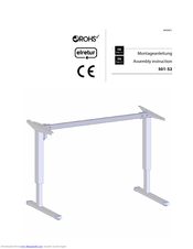 CONSET 501-52 Assembly Instruction Manual