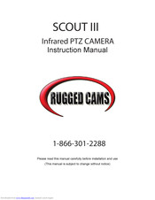 Rugged CCTV SCOUT III Instruction Manual