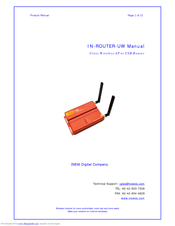 INEW Digital Company IN-ROUTER-UW Product Manual