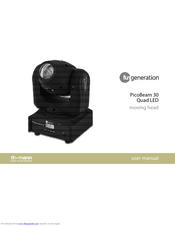 Fun Generation PicoBeam 30 Quad LED User Manual