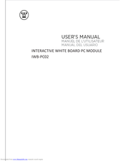 Westinghouse IWB-PC02 User Manual