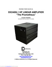 Dishtronix DX2400L1 Instruction Manual