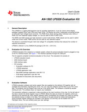 Texas Instruments AN-1502 LP5526 User Manual