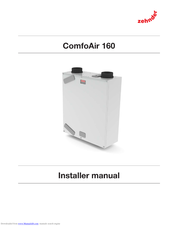 Zehnder Group ComfoAir 160 Installer Manual