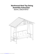 Sunjoy L-DNC475PST Assembly Instruction Manual