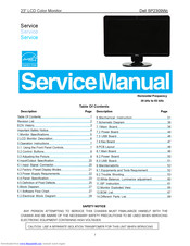 Dell SP2309Wc Service Manual