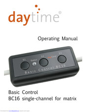daytime BC16 Operating Manual