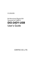 Contec DIO-24DY-USB User Manual