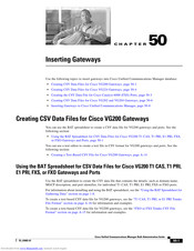Cisco VG200 Manual