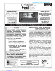 RealFyre G22-GL-2-24 Owner's Manual