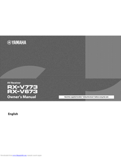 Yamaha RX-V673 Manuals | ManualsLib